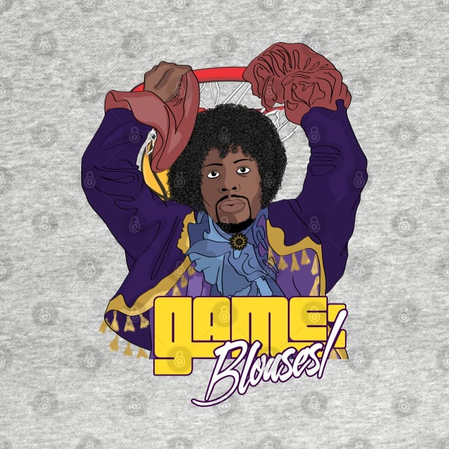 Dave Chappelle Game Blouses by misuwaoda